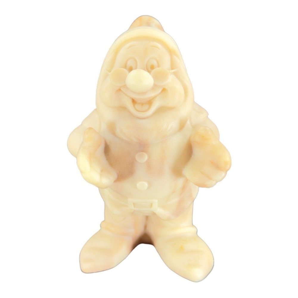 Rare Disney Snow White and the 7‎ Dwarfs DOC Cameonyx Marble Figurine Single VTG